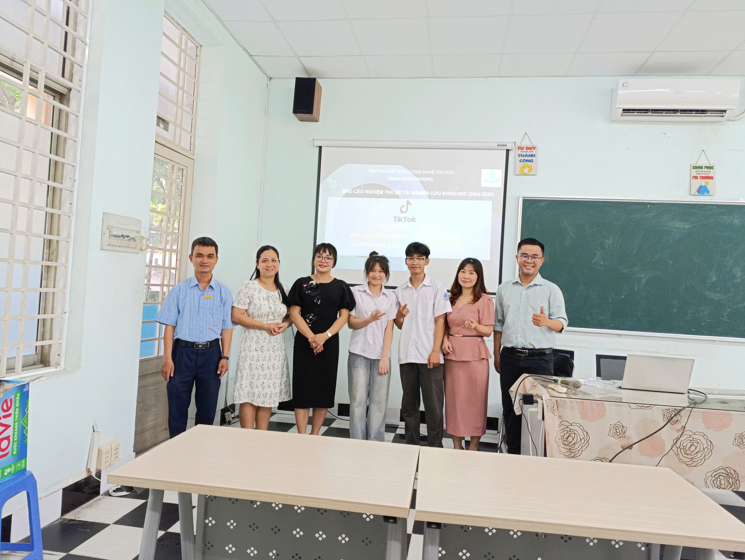 NGHIỆM THU ĐỀ TÀI NGHIÊN CỨU KHOA HỌC SINH VIÊN NĂM HỌC 2024 – 2025